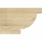 Ekena Millwork Alpine Rough Sawn Rafter Tail, Douglas Fir, 4"W x 10"H x 16"L RFT04X10X16ALP00RDF - alternate 2